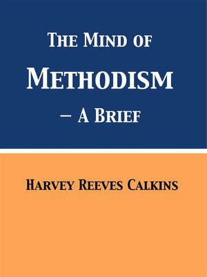 cover image of The Mind of Methodism